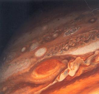 Большое Красное Пятно в атмосфере гиганта Юпитера